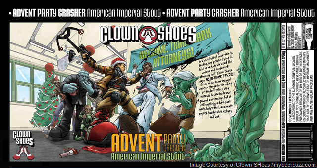 Clown SHoes Advent Party Crasher 12oz cans Clown SHoes Advent Party Crasher 12oz cans