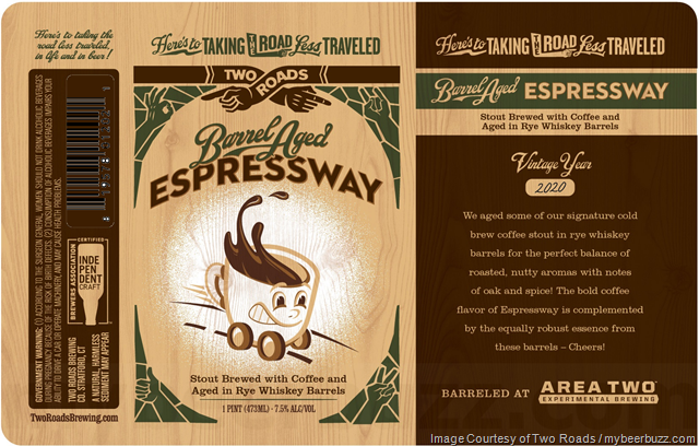 Two Roads Adding Blueberry Lemon Gose To Tanker Truck Sour Series & Barrel-Aged Espressway 2020 Two Roads Adding Blueberry Lemon Gose To Tanker Truck Sour Series & Barrel-Aged Espressway 2020