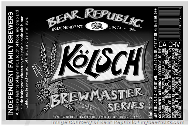 Bear Republic Adding Hoppy Pilsner, Porter, Kölsch & Harvest IPA To Brewmaster Series Bear Republic Adding Hoppy Pilsner, Porter, Kölsch & Harvest IPA To Brewmaster Series