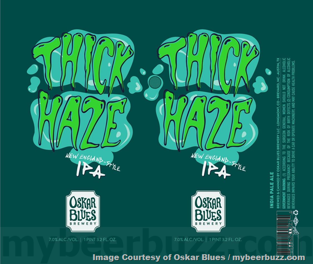 Oskar Blues Adding Thick Haze & Can-O-Bliss Resinous IPA Oskar Blues Adding Thick Haze & Can-O-Bliss Resinous IPA