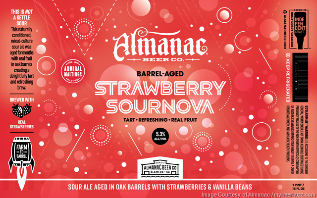 Almanac Beer Adding Purple Paisley Bottles, Strawberry Supernova & Love Hazy IPA Cans Almanac Beer Adding Purple Paisley Bottles, Strawberry Supernova & Love Hazy IPA Cans