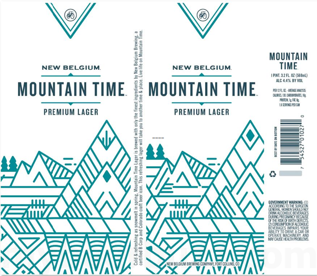 New Belgium Mountain Time Coming To 19.2oz Cans New Belgium Mountain Time Coming To 19.2oz Cans