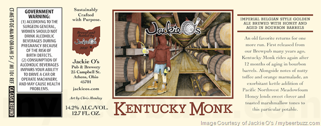 Jackie O's Kentucky Monk Jackie O's Kentucky Monk