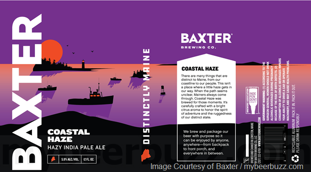Baxter Brewing Adding Innuendo, Popham Beach, Howl Together, Coastal Haze & Name Me Cans Baxter Brewing Adding Innuendo, Popham Beach, Howl Together, Coastal Haze & Name Me Cans