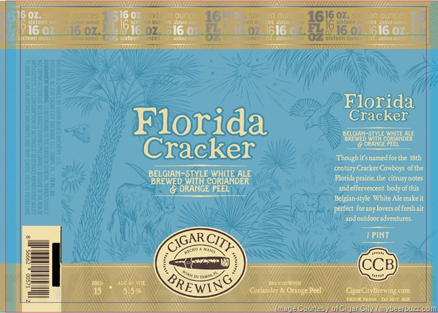 Cigar City Adding New Florida Cracker 16oz Cans Cigar City Adding New Florida Cracker 16oz Cans