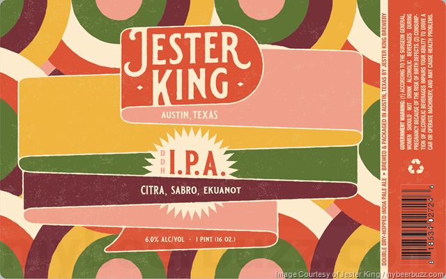 Jester King Releasing Double Dry Hopped IPA with Sabro, Citra & Ekuanot Cans Jester King Releasing Double Dry Hopped IPA with Sabro, Citra & Ekuanot Cans