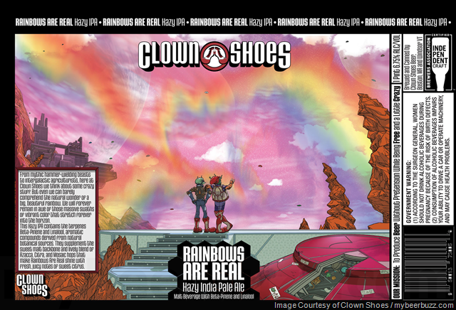 Clown Shoes Adding One Fine Massachusian & Rainbows Are Real Cans Clown Shoes Adding One Fine Massachusian & Rainbows Are Real Cans