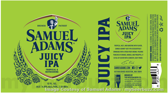 Samuel Adams Adding Juicy IPA Samuel Adams Adding Juicy IPA