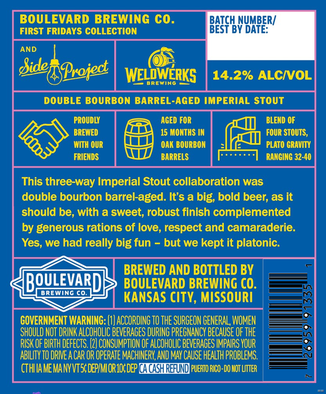Boulevard, Side Project & WeldWerks Collaborate On Let’s Keep It Platonic Boulevard, Side Project & WeldWerks Collaborate On Let’s Keep It Platonic