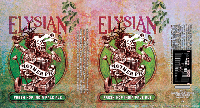 Elysian Working On Mother Pig IPA Elysian Working On Mother Pig IPA