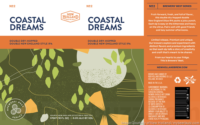 New Holland Adding Coastal Dreams To Brewers’ Best Series Cans New Holland Adding Coastal Dreams To Brewers’ Best Series Cans