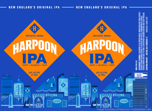Harpoon Updating IPA With 19.2oz Cans Harpoon Updating IPA With 19.2oz Cans