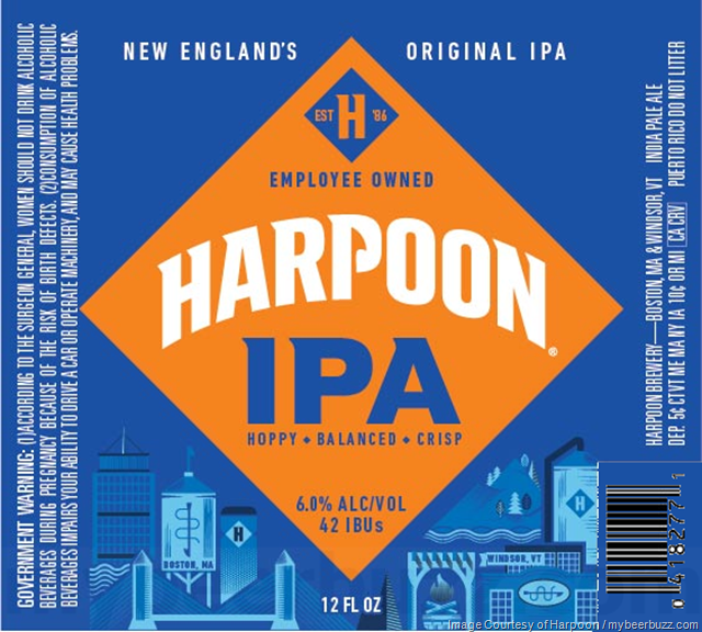 Harpoon Updating IPA With 19.2oz Cans Harpoon Updating IPA With 19.2oz Cans