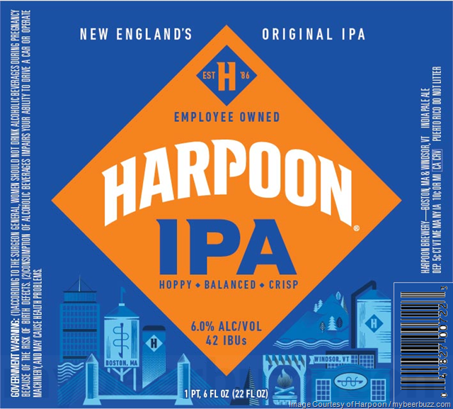 Harpoon Updating IPA With 19.2oz Cans Harpoon Updating IPA With 19.2oz Cans
