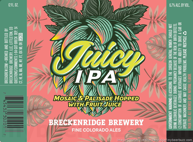 Breckenridge Brewing Juicy IPA Breckenridge Brewing Juicy IPA