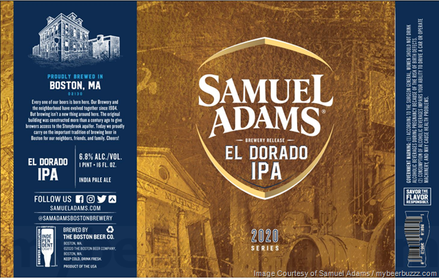Samuel Adams Adding King Kelly, El Dorado IPA & Critique Of Pure Reason Samuel Adams Adding King Kelly, El Dorado IPA & Critique Of Pure Reason