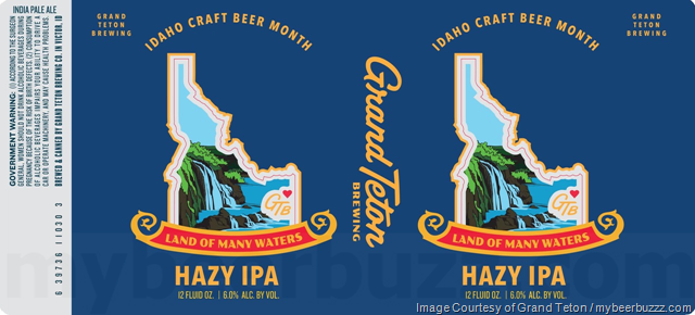 Grand Teton Adding Blueberry Pilsner & Land Of Many Waters Cans Grand Teton Adding Blueberry Pilsner & Land Of Many Waters Cans