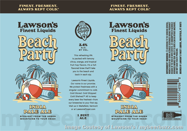 Lawson’s Finest Adding Big Hazy, Nitro Stout / McPeake’s Nitro Stout / Beach Party Lawson’s Finest Adding Big Hazy, Nitro Stout / McPeake’s Nitro Stout / Beach Party