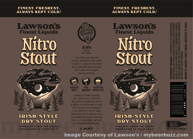 Lawson’s Finest Adding Big Hazy, Nitro Stout / McPeake’s Nitro Stout Lawson’s Finest Adding Big Hazy, Nitro Stout / McPeake’s Nitro Stout