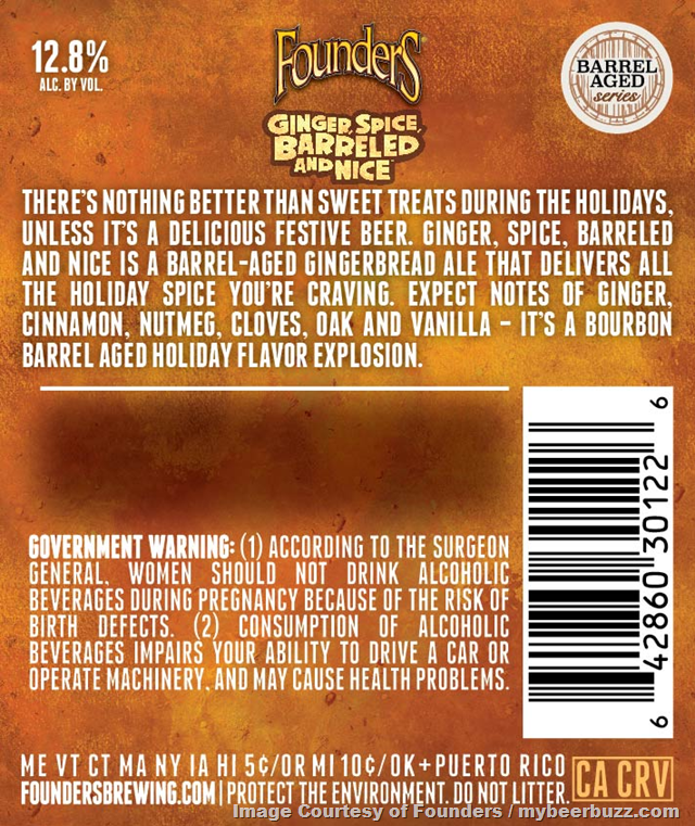 Founders Adding Ginger, Spice, Barreled And Nice to 2023 Barrel Aged Series Founders Adding Ginger, Spice, Barreled And Nice to 2023 Barrel Aged Series