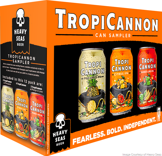 Heavy Seas Announces TropiCannon Can Sampler Heavy Seas Announces TropiCannon Can Sampler
