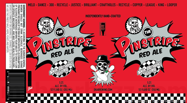 Ska Adding The Aggro Lite Lo-Cal IPA Cans / The Pinstripe Red Ale Ska Adding The Aggro Lite Lo-Cal IPA Cans / The Pinstripe Red Ale