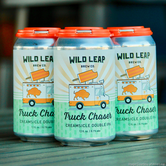 Mybeerbuzz .com Highlights Wild Leap Truck Chaser Dreamsicle Double IPA Mybeerbuzz .com Highlights Wild Leap Truck Chaser Dreamsicle Double IPA