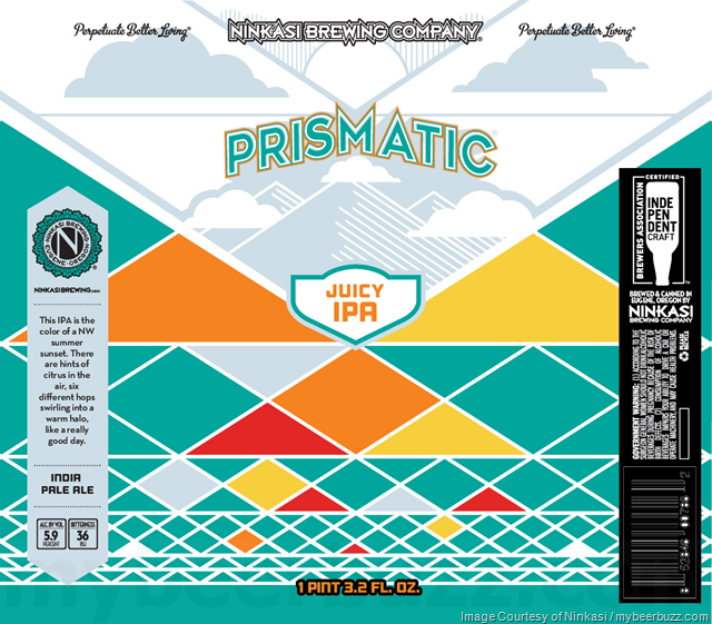 Ninkasi Tricerahops Juicy IPA & Dawn Of The Red Returning in 19.2oz Cans Ninkasi Tricerahops Juicy IPA & Dawn Of The Red Returning in 19.2oz Cans