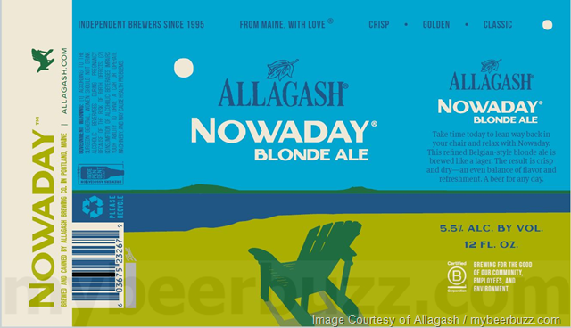 Allagash Adding Nowaday Blonde Ale Cans Allagash Adding Nowaday Blonde Ale Cans