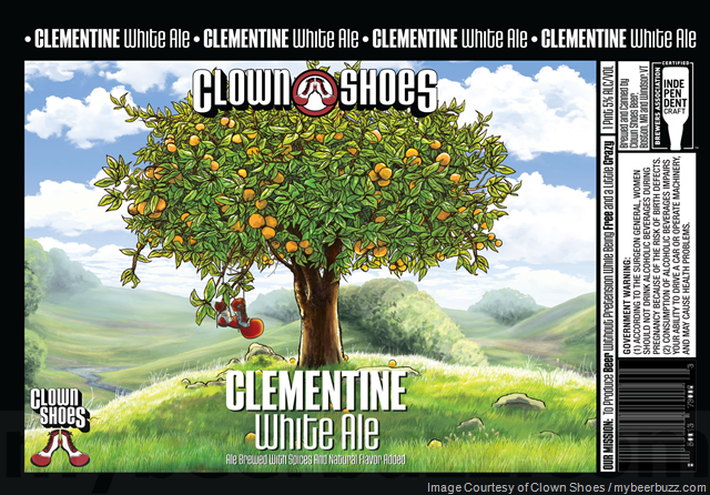 Clown Shoes Clementine White Ale Clown Shoes Clementine White Ale