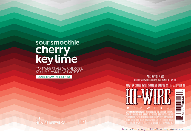 Hi-WIre Sour Smoothie Cherry Key Lime Hi-WIre Sour Smoothie Cherry Key Lime