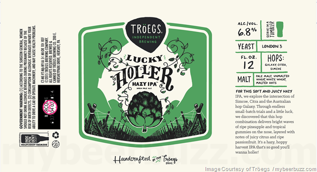 Tröegs - Lucky Holler Hazy IPA Cans & Bottles Tröegs - Lucky Holler Hazy IPA Cans & Bottles