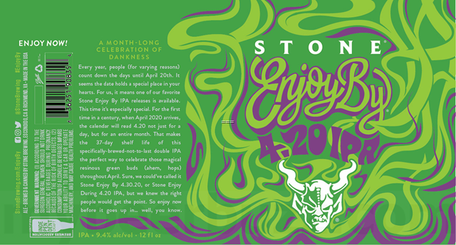 Stone Planning For Enjoy By 04.20 IPA Stone Planning For Enjoy By 04.20 IPA