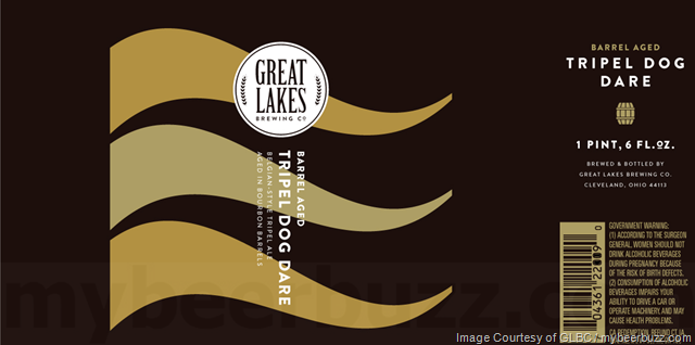 Great Lakes Barrel Aged Tripel Dog Dare Great Lakes Barrel Aged Tripel Dog Dare