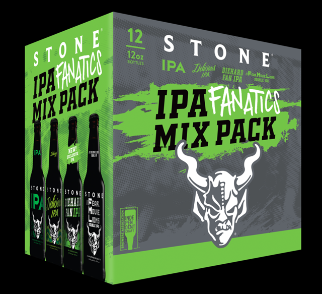 Stone Working On IPA Fanatics Mix Pack Stone Working On IPA Fanatics Mix Pack