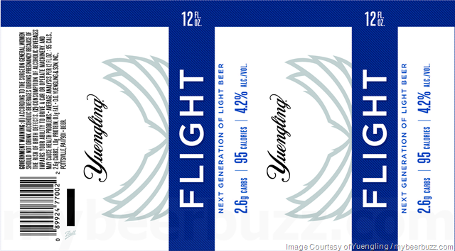 Yuengling Adding Flight – The Next Generation Of Light Beer Image Courtesy of Yuengling / mybeerbuzz.com