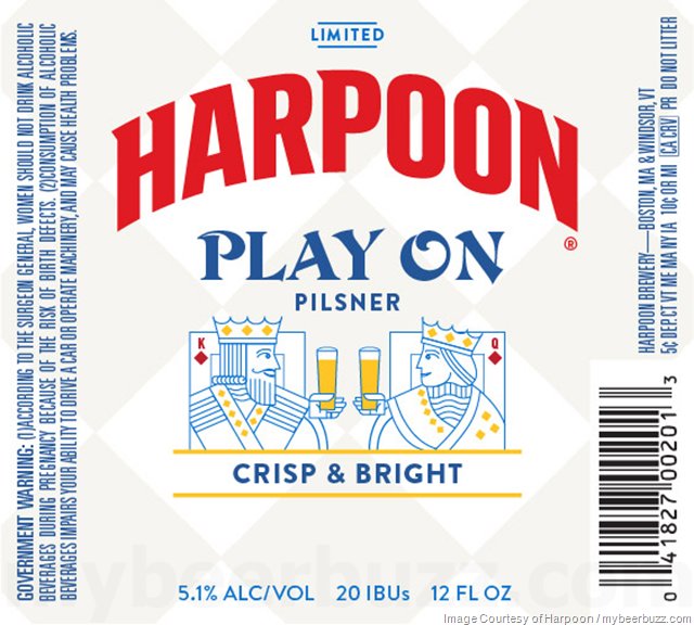 Harpoon Adding Play On Pilsner Harpoon Adding Play On Pilsner