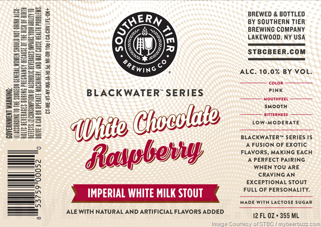 Southern Tier White Chocolate Raspberry Coming To Blackwater Series Southern Tier White Chocolate Raspberry Coming To Blackwater Series