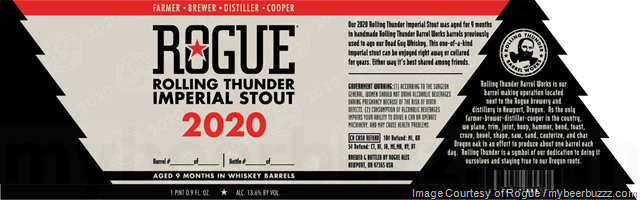 Rogue Adding Newport Daze Hazy Pale Ale & Rolling Thunder 2020 Returns Rogue Adding Newport Daze Hazy Pale Ale & Rolling Thunder 2020 Returns