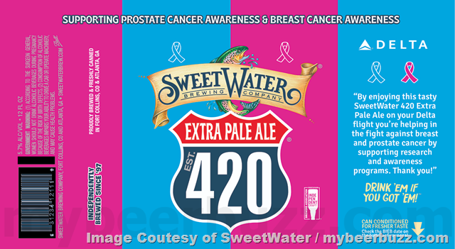 SweetWater & Delta Team Up For 420 Cancer Awareness Cans / Georgia Aquarium SweetWater & Delta Team Up For 420 Cancer Awareness Cans / Georgia Aquarium