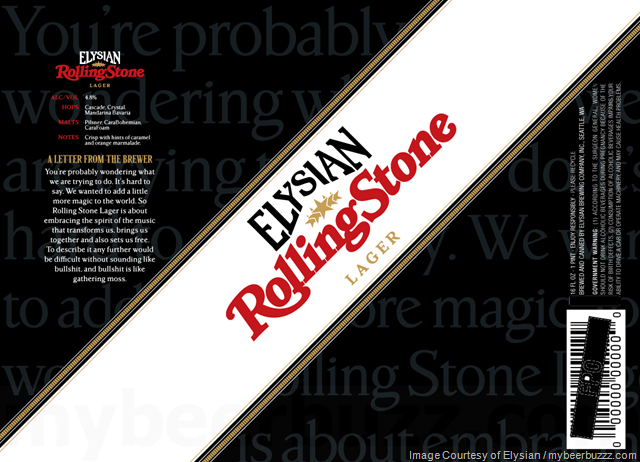 Elysian Adding Rolling Stone Lager Cans Elysian Adding Rolling Stone Lager Cans