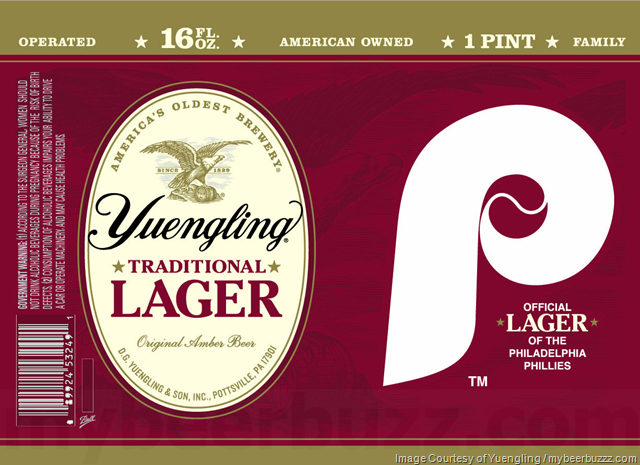 Yuengling Adding Traditional Lager Phillies Baseball Cans Yuengling Adding Traditional Lager Phillies Baseball Cans