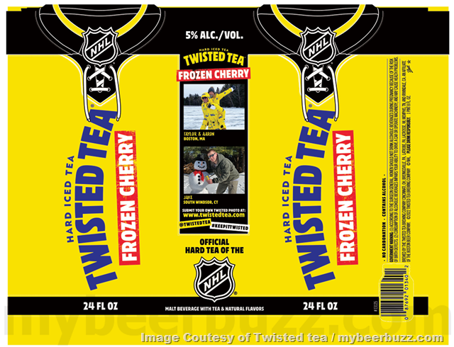 Twisted Tea Adding Boston Red Sox & NHL Cans: Sweet Cherry Lime, Frozen Cherry, Lemon & Blue Razz Twisted Tea Adding Boston Red Sox & NHL Cans: Sweet Cherry Lime, Frozen Cherry, Lemon & Blue Razz