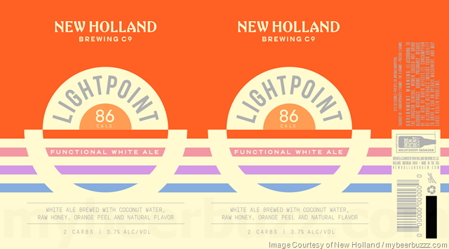 New Holland Adding Lightpoint Functional White Ale New Holland Adding Lightpoint Functional White Ale