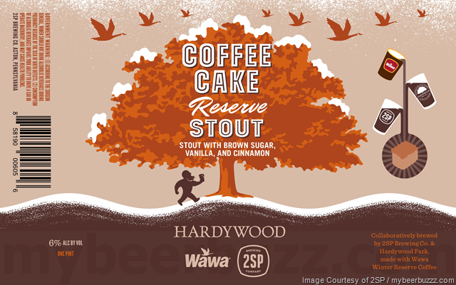 2SP Brewing & Wawa Collaborate On Winter Reserve Coffee Stout / Hardywood Coffee Cake Reserve Stout 2SP Brewing & Wawa Collaborate On Winter Reserve Coffee Stout / Hardywood Coffee Cake Reserve Stout