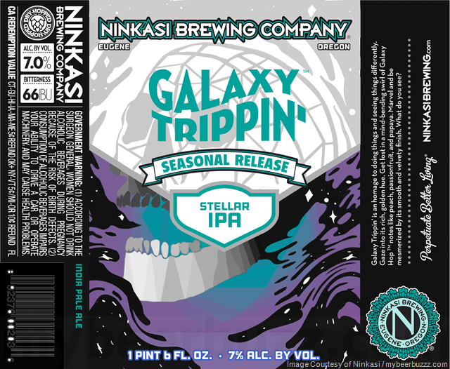 Ninkasi Adding Galaxy Trippin’ Stellar IPA Seasonal Release Ninkasi Adding Galaxy Trippin’ Stellar IPA Seasonal Release
