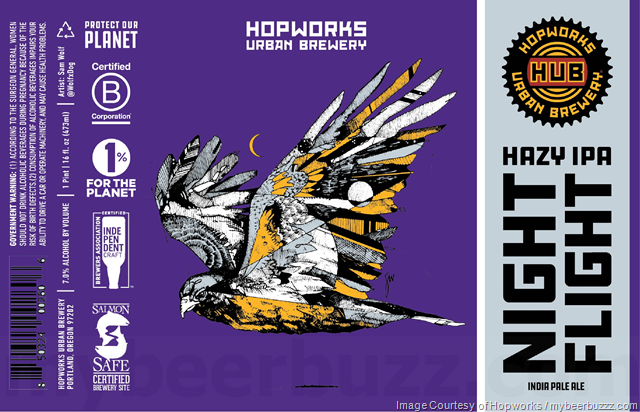 Hopworks Working On Hindsight 2020 Hazy IPA & Night Flight Hazy IPA Hopworks Working On Hindsight 2020 Hazy IPA & Night Flight Hazy IPA