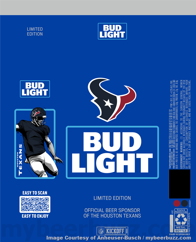 Bud Light Adding NFL Kickoff 2023 Limited Edition Cans Bud Light Adding NFL Kickoff 2023 Limited Edition Cans