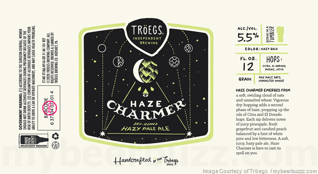 Tröegs Adding NEW Haze Charmer Pale Ale Cans & Bottles Tröegs Adding NEW Haze Charmer Pale Ale Cans & Bottles