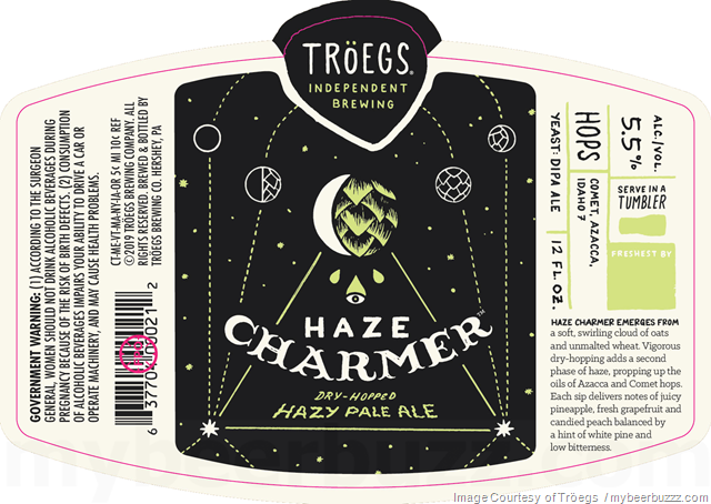 Tröegs Adding NEW Haze Charmer Pale Ale Cans & Bottles Tröegs Adding NEW Haze Charmer Pale Ale Cans & Bottles